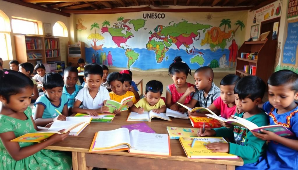 UNESCO global literacy initiatives