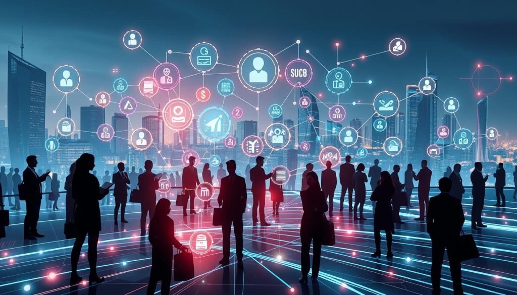 virtual job market segmentation