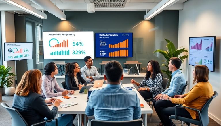 إحصائيات حول الشفافية في الرواتب والباحثين عن عمل