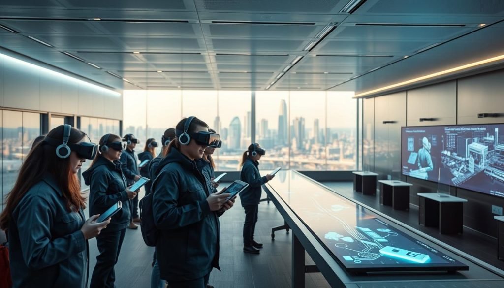 التحولات التكنولوجية في التدريب المهني