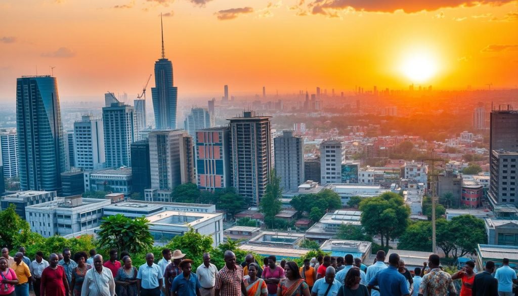 النمو الاقتصادي في إفريقيا